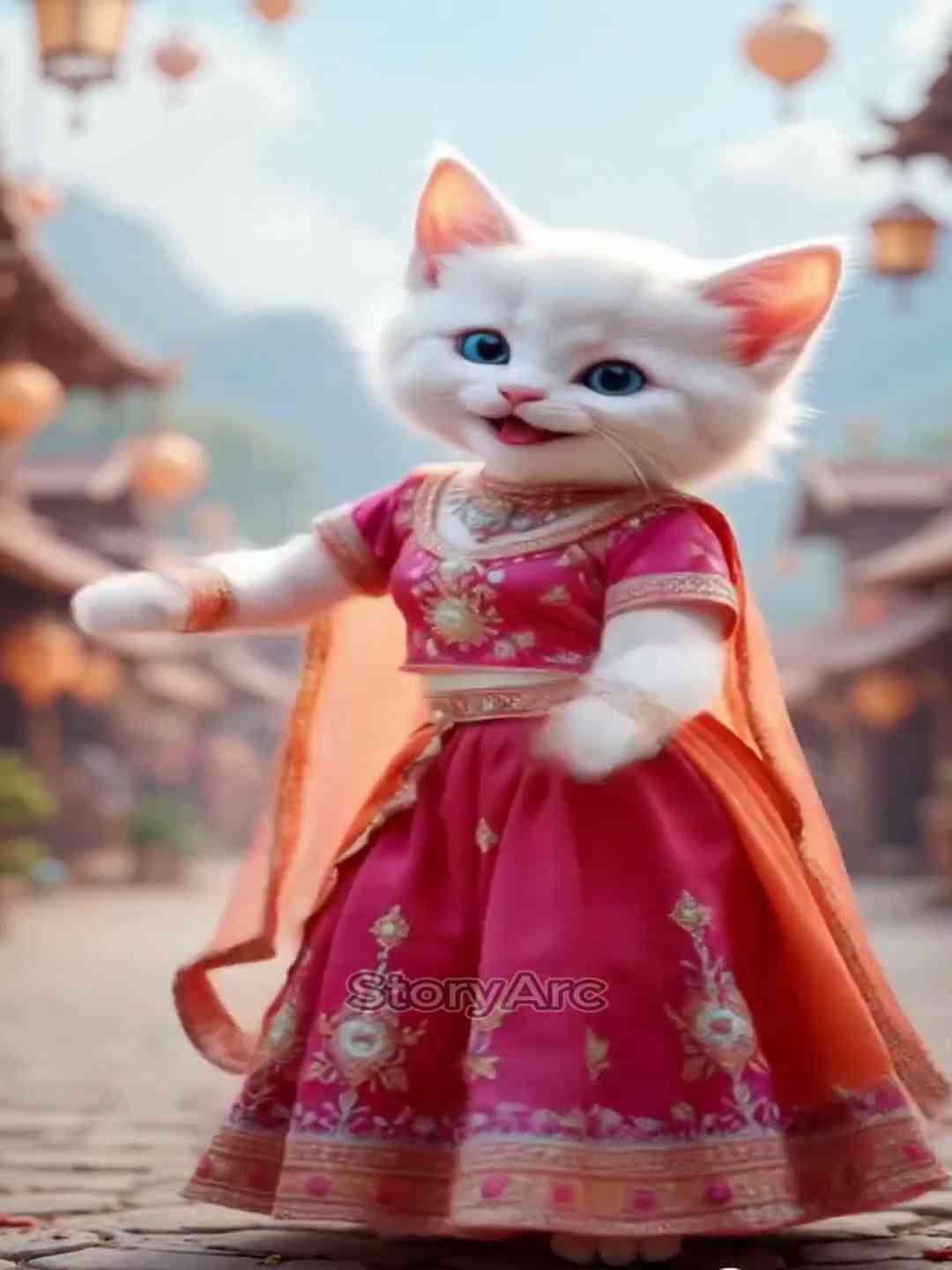 Heart-touching Cute Kitten Dance 🐾