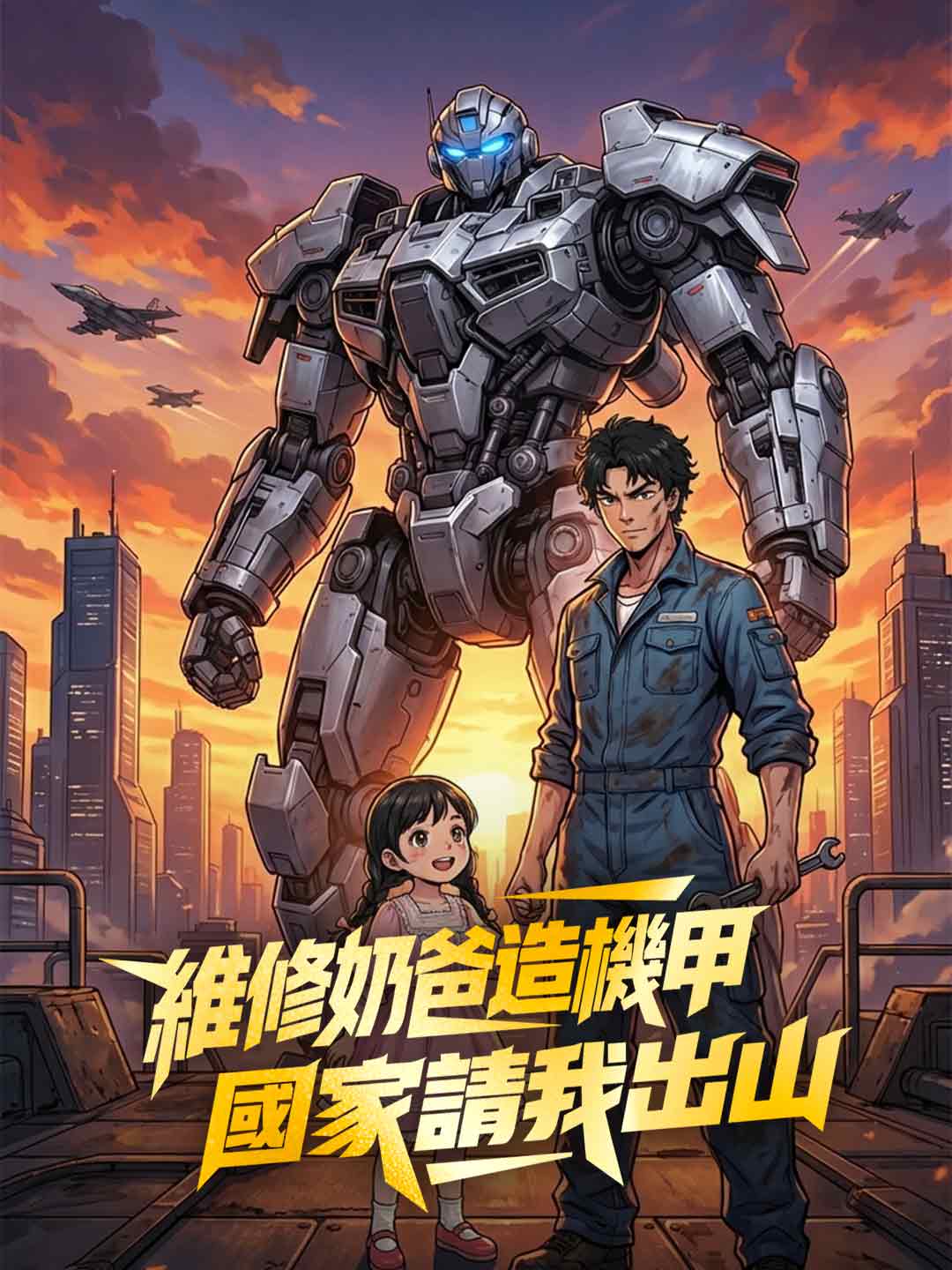 維修奶爸造機甲,國家請我出山