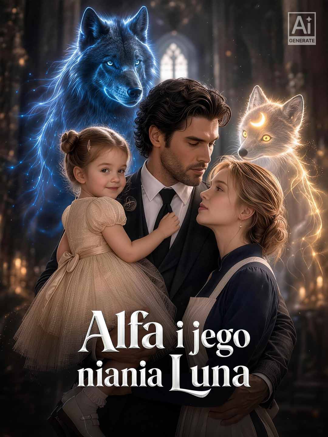Alfa i jego niania Luna
