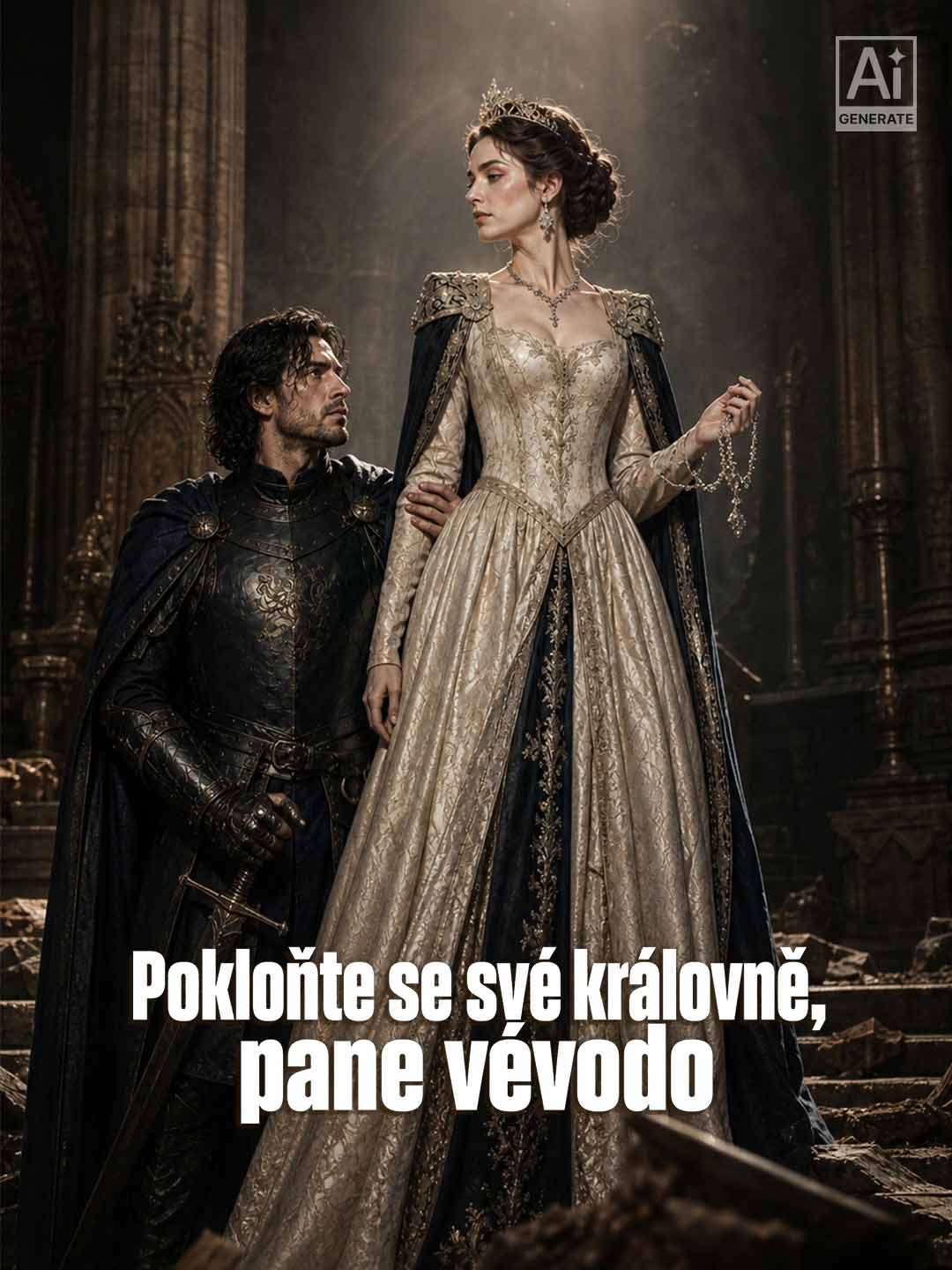 Pokloňte se své královně, pane vévodo