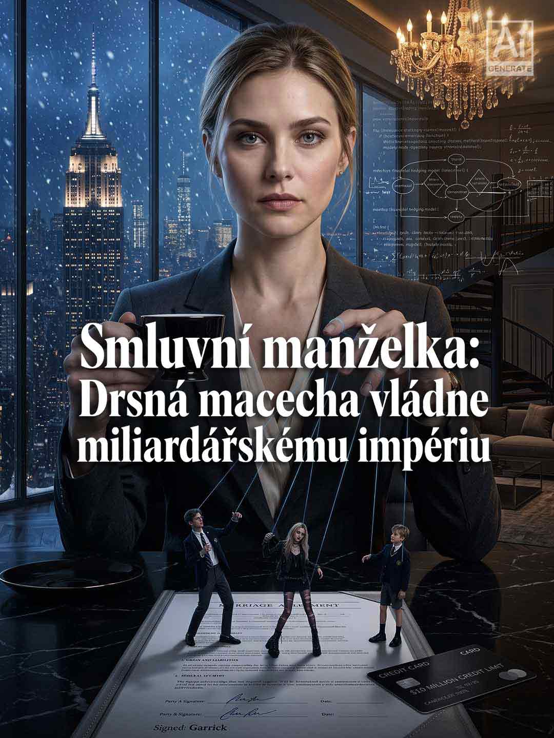 Smluvní manželka: Drsná macecha vládne miliardářskému impériu