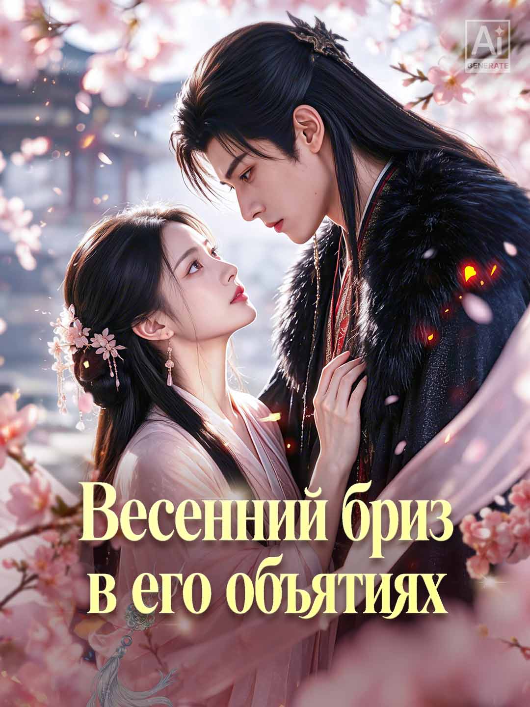 Весенний бриз в его объятиях