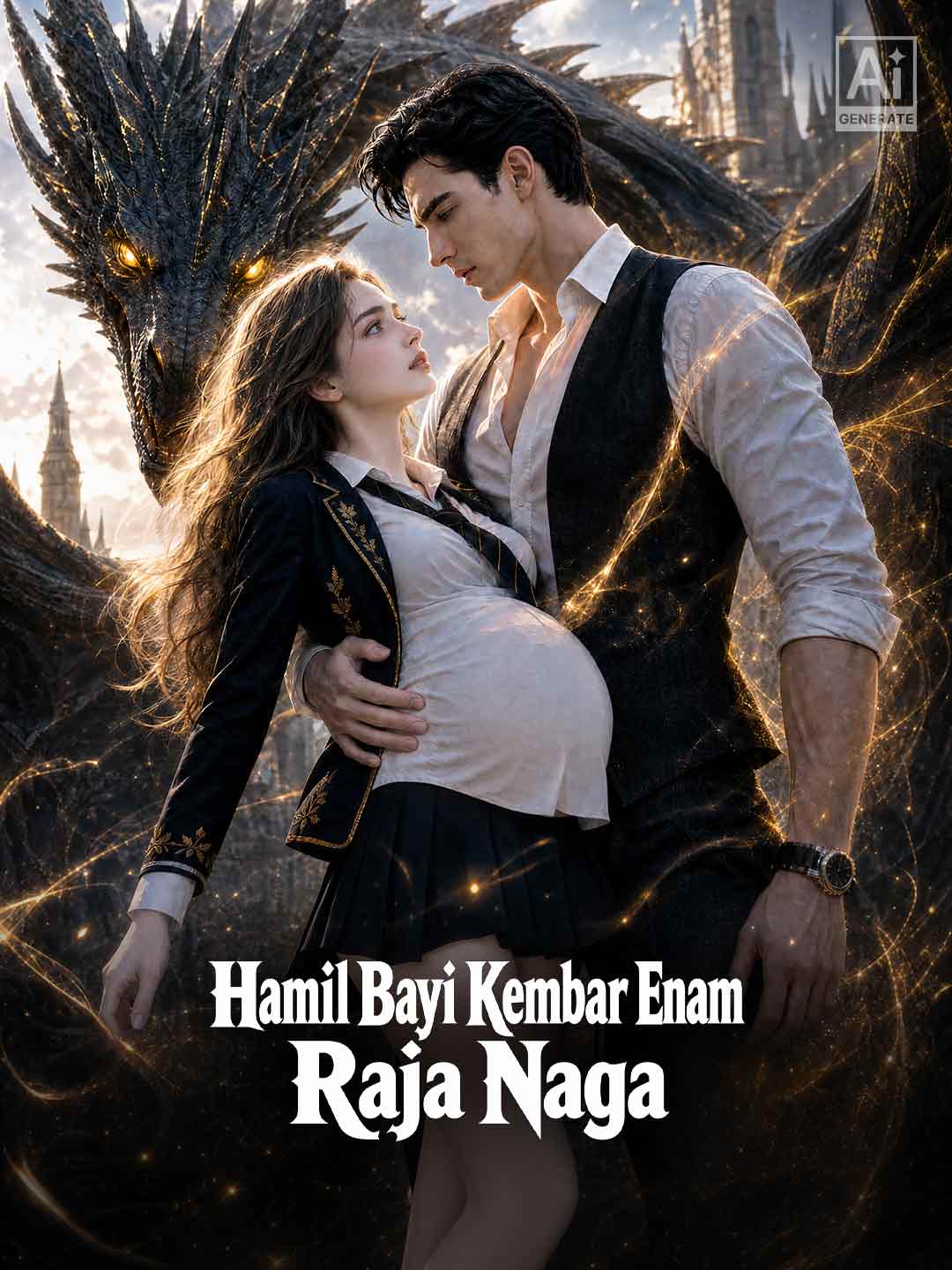 Hamil Bayi Kembar Enam Raja Naga