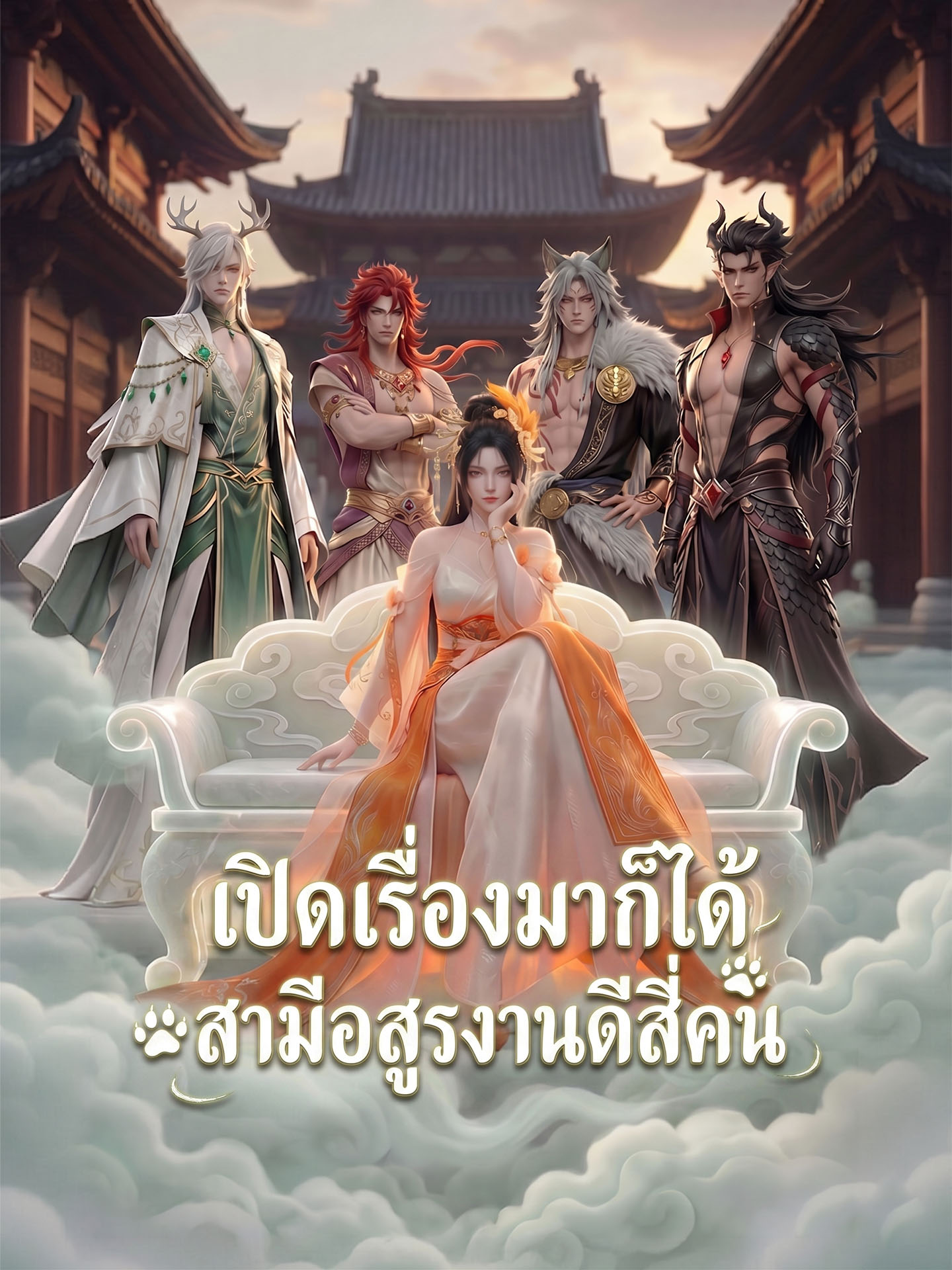 เปิดเรื่องมาก็ได้สามีอสูรงานดีสี่คน
