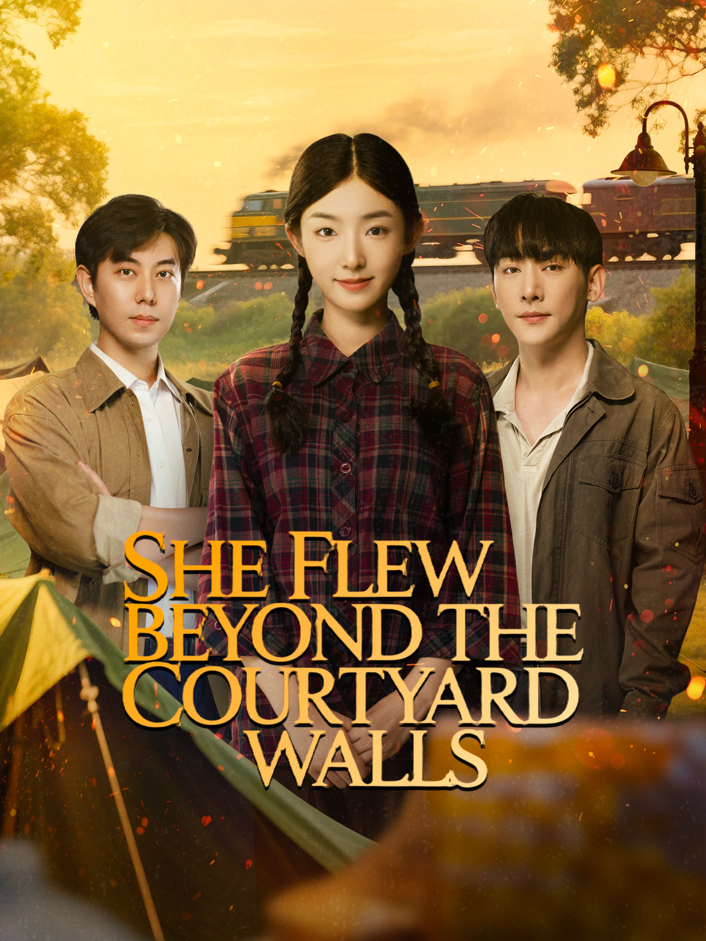 She Flew Beyond the Courtyard Walls