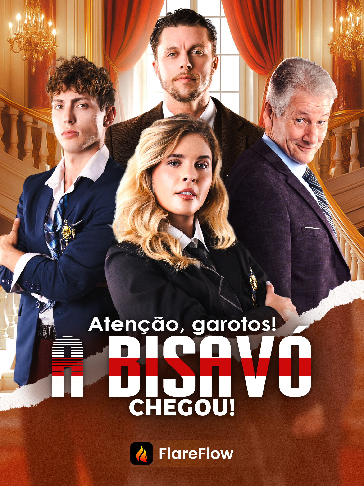Atenção, garotos! A bisavó chegou!