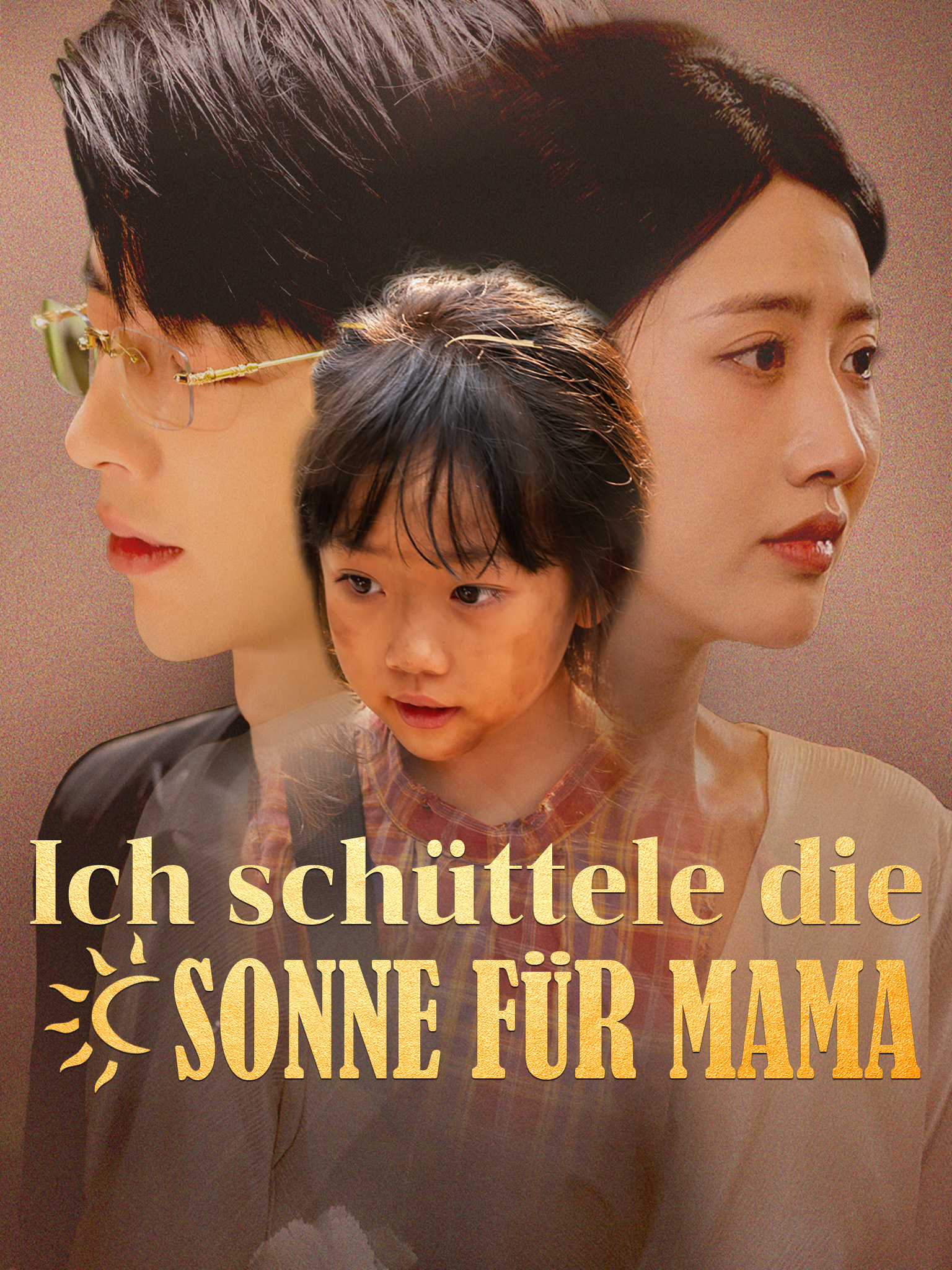 Ich schüttele die Sonne für Mama