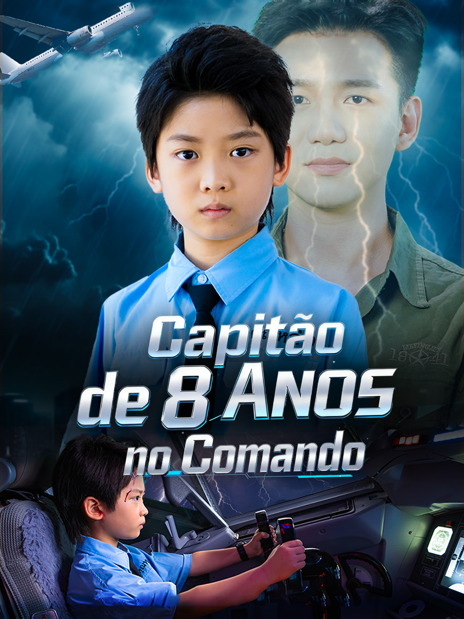 Capitão de 8 Anos no Comando