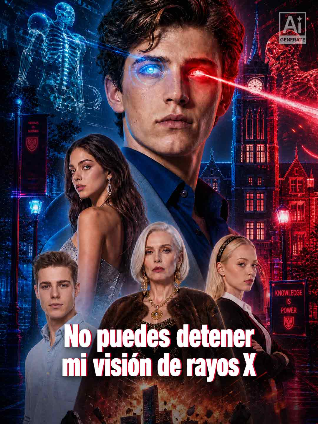 No puedes detener mi visión de rayos X