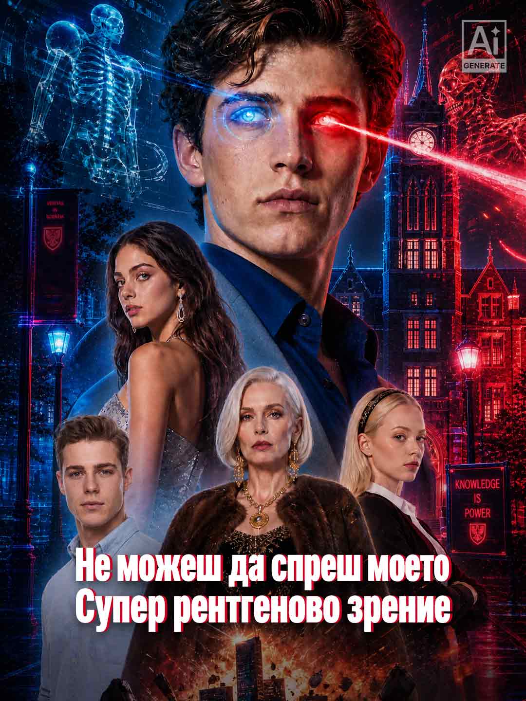 Не можеш да спреш моето Супер рентгеново зрение