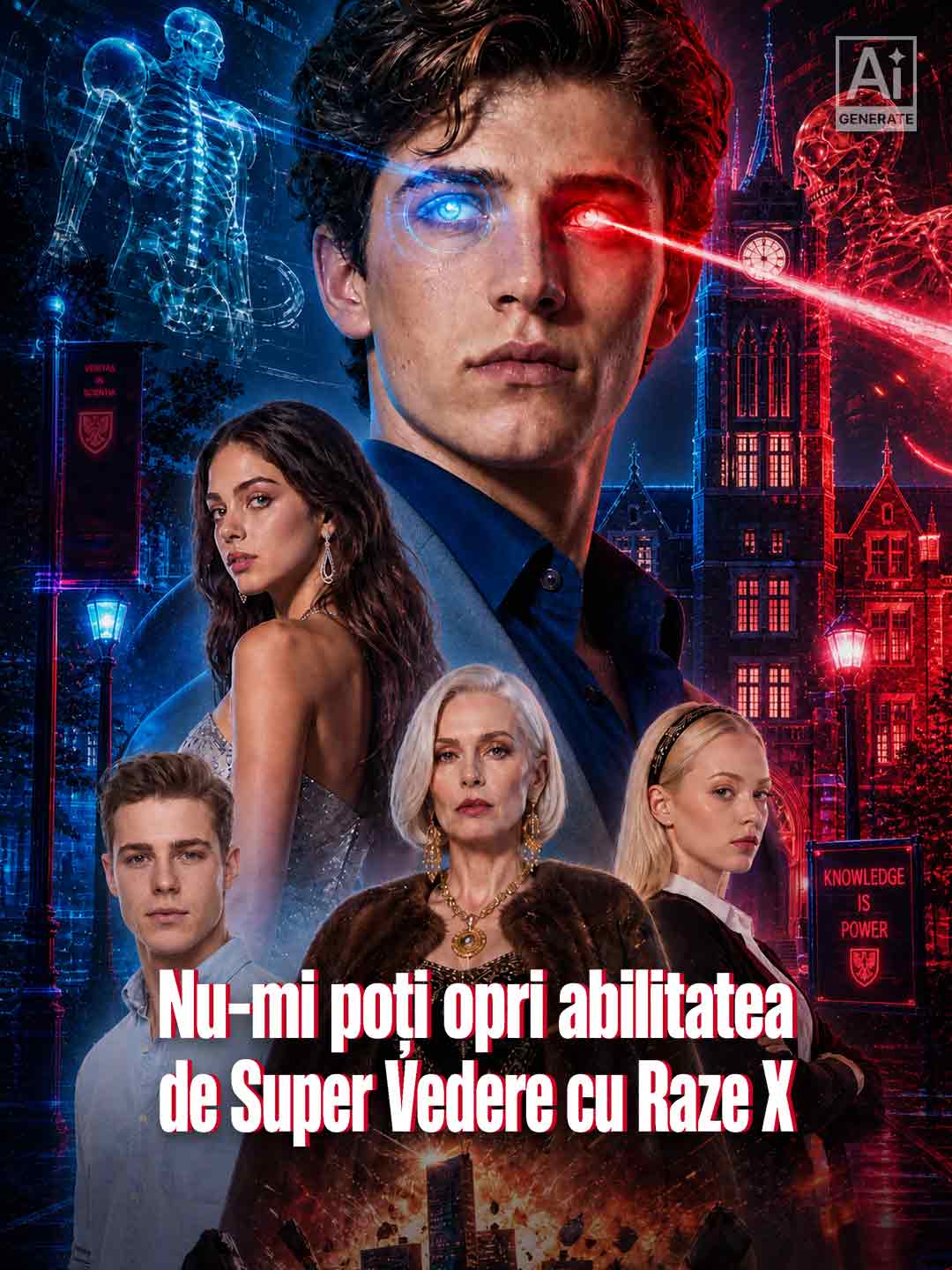 Nu-mi poți opri abilitatea de Super Vedere cu Raze X