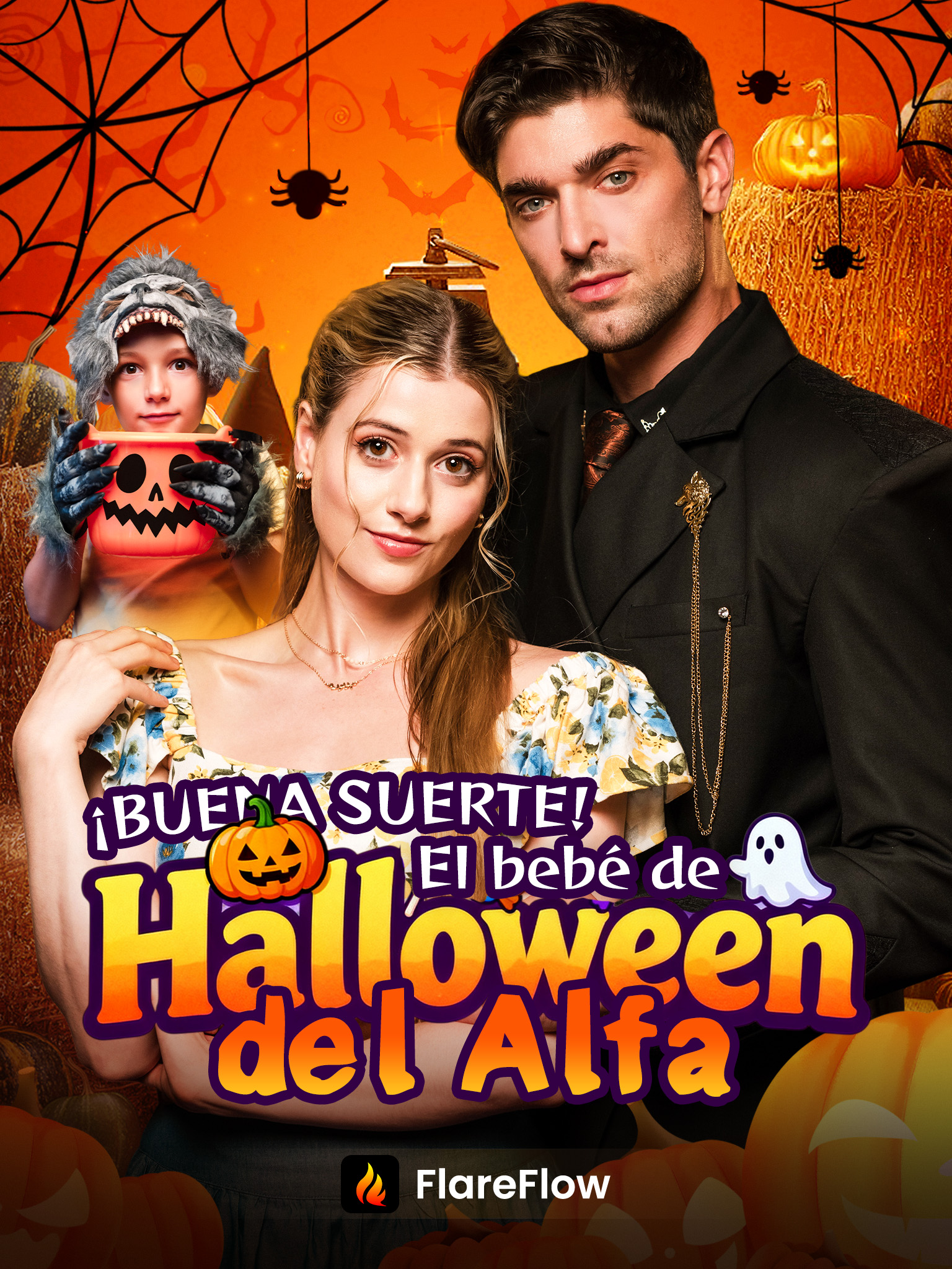 ¡Buena Suerte! El bebé de Halloween del Alfa