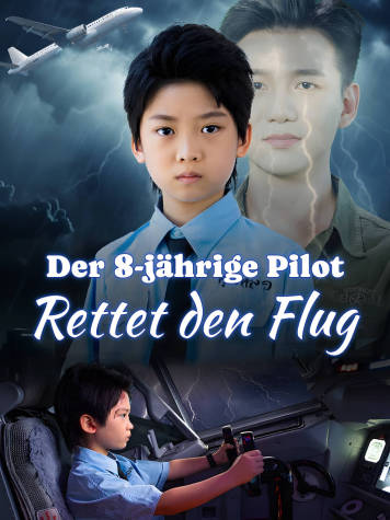Der 8-jährige Pilot rettet den Flug