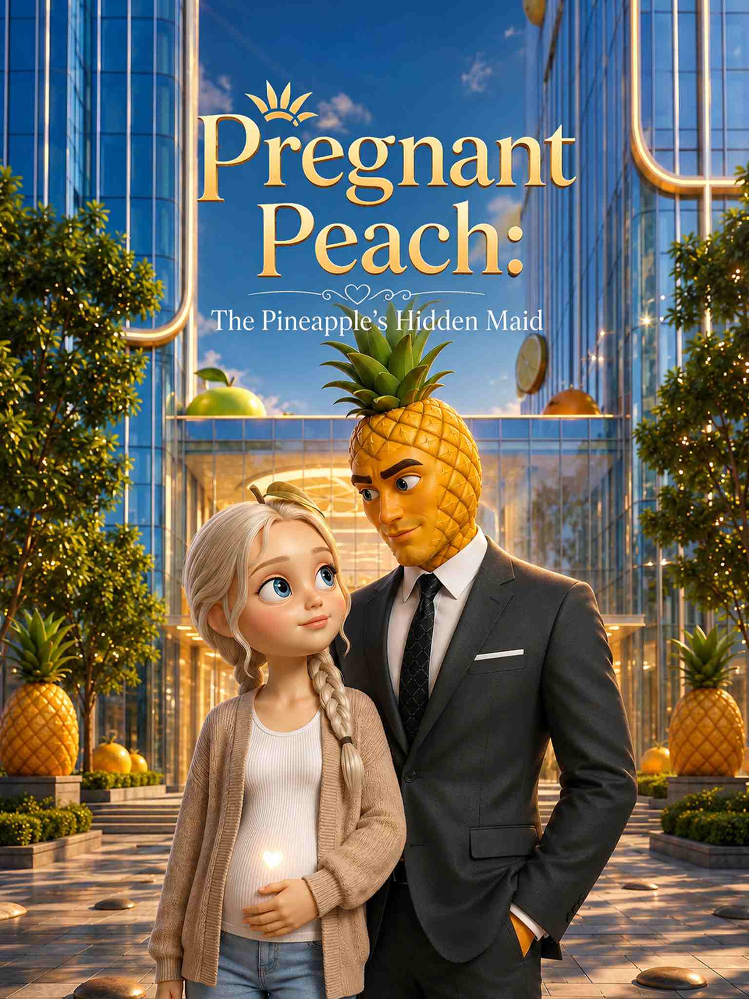 Pregnant Peach: The Pineapple's Hidden Maid