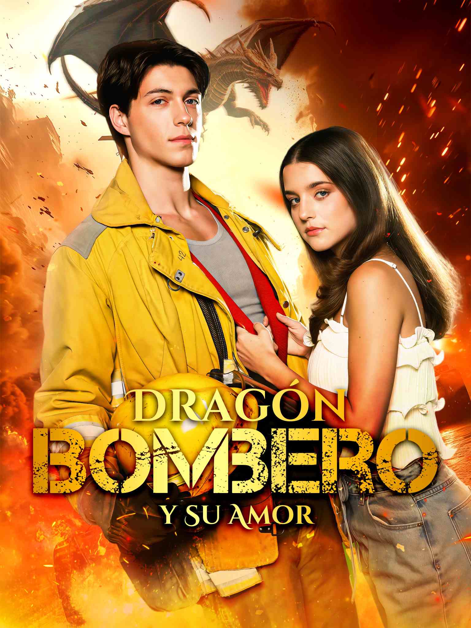 Dragon Firefighter and His Love