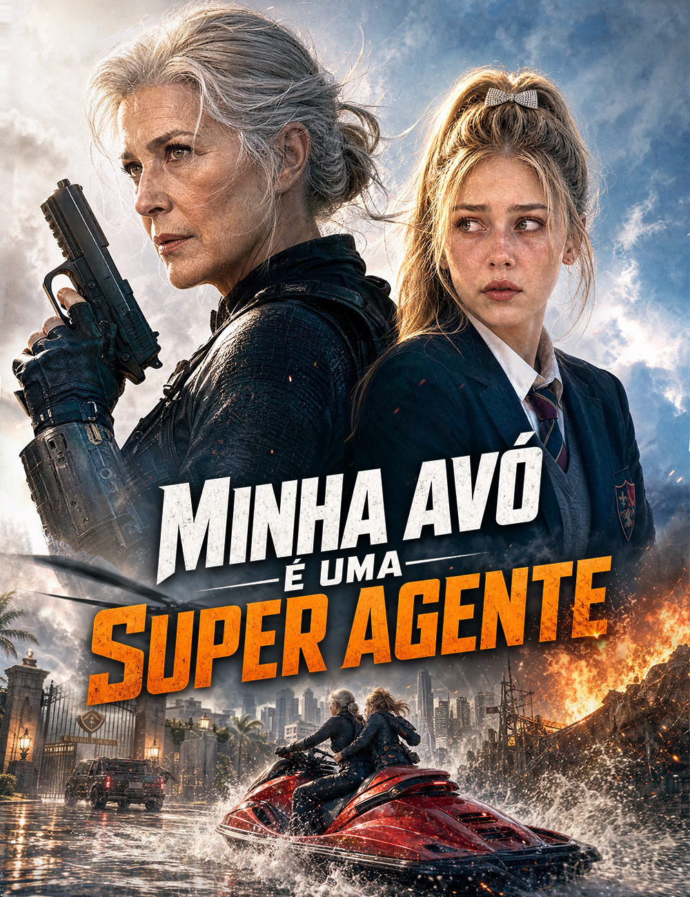 Minha Avó é uma Super Agente [dublado]