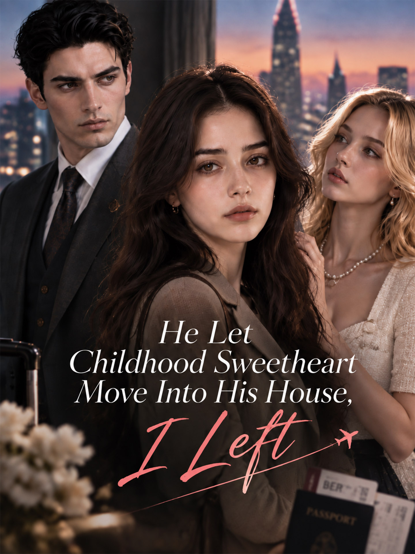 He Let Childhood Sweetheart Move into His House, I Left