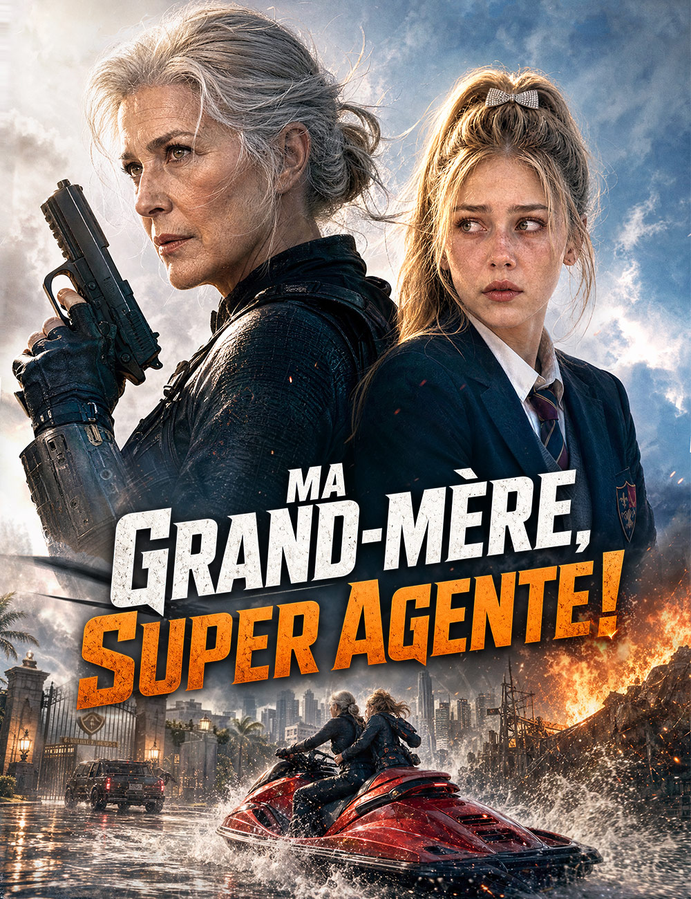 Ma grand-mère, super agente !(doublage)