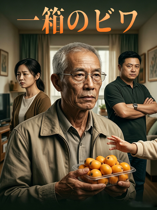 一箱のビワ