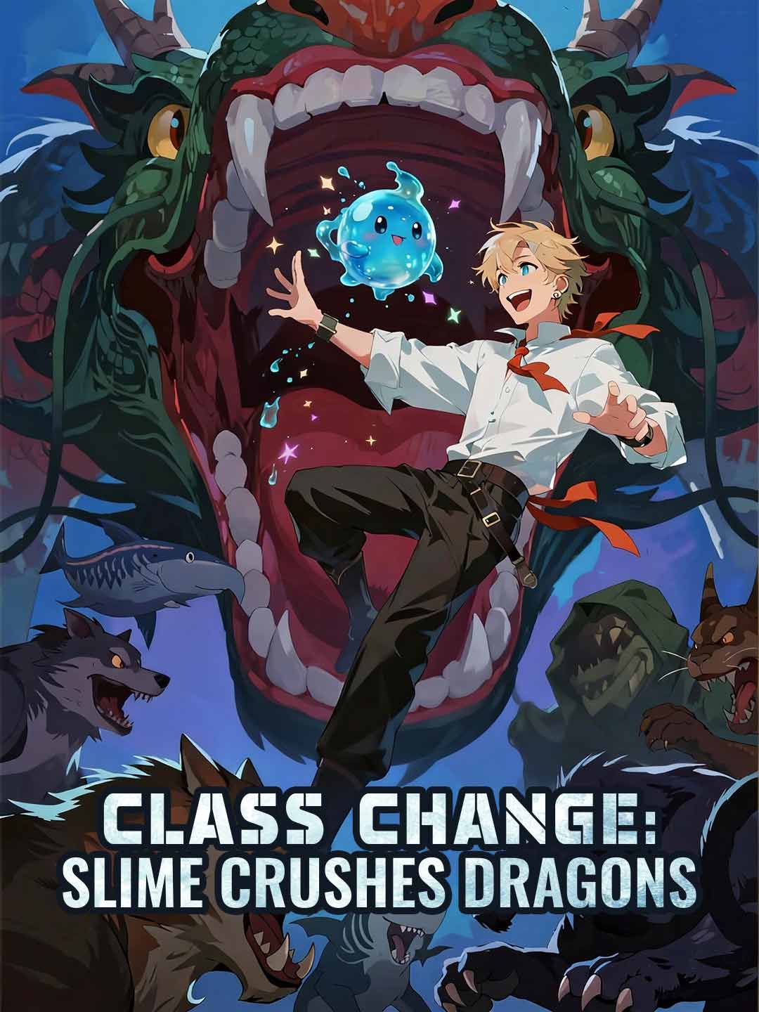 Cambio di classe: lo slime distrugge i dragoni