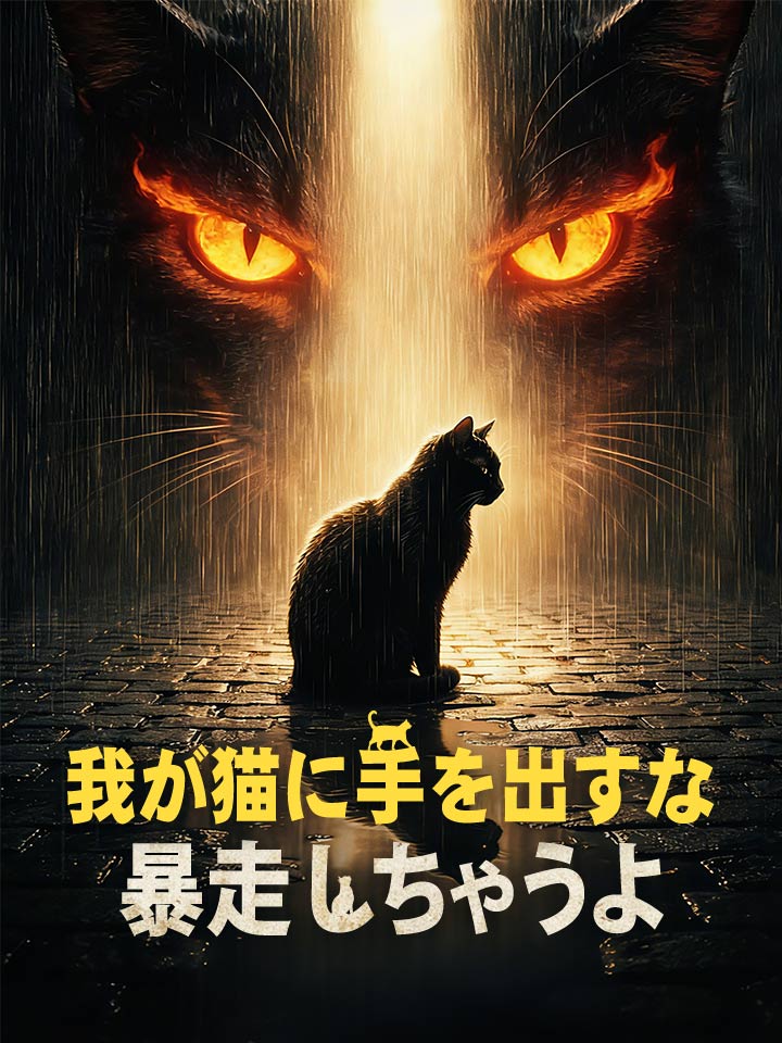 我が猫に手を出すな、暴走しちゃうよ