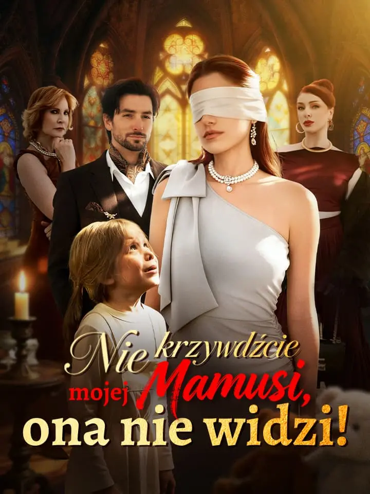 Nie krzywdźcie mojej mamusi, ona nie widzi!