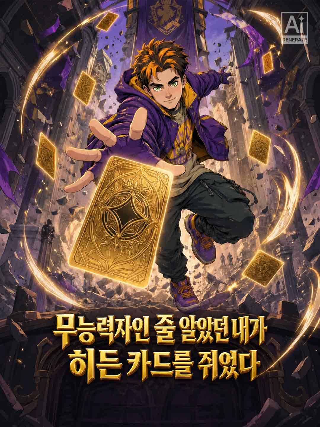 다들 날 쓰레기라 불렀다, 내 카드가 학원을 부수기 전까진