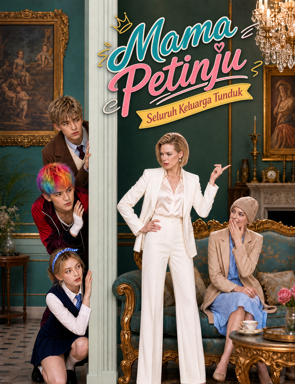 Mama Petinju, Seluruh Keluarga Tunduk (Dubbing)