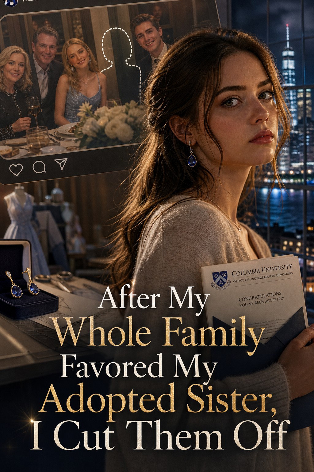 After My Whole Family Favored My Adopted Sister, I Cut Them Off