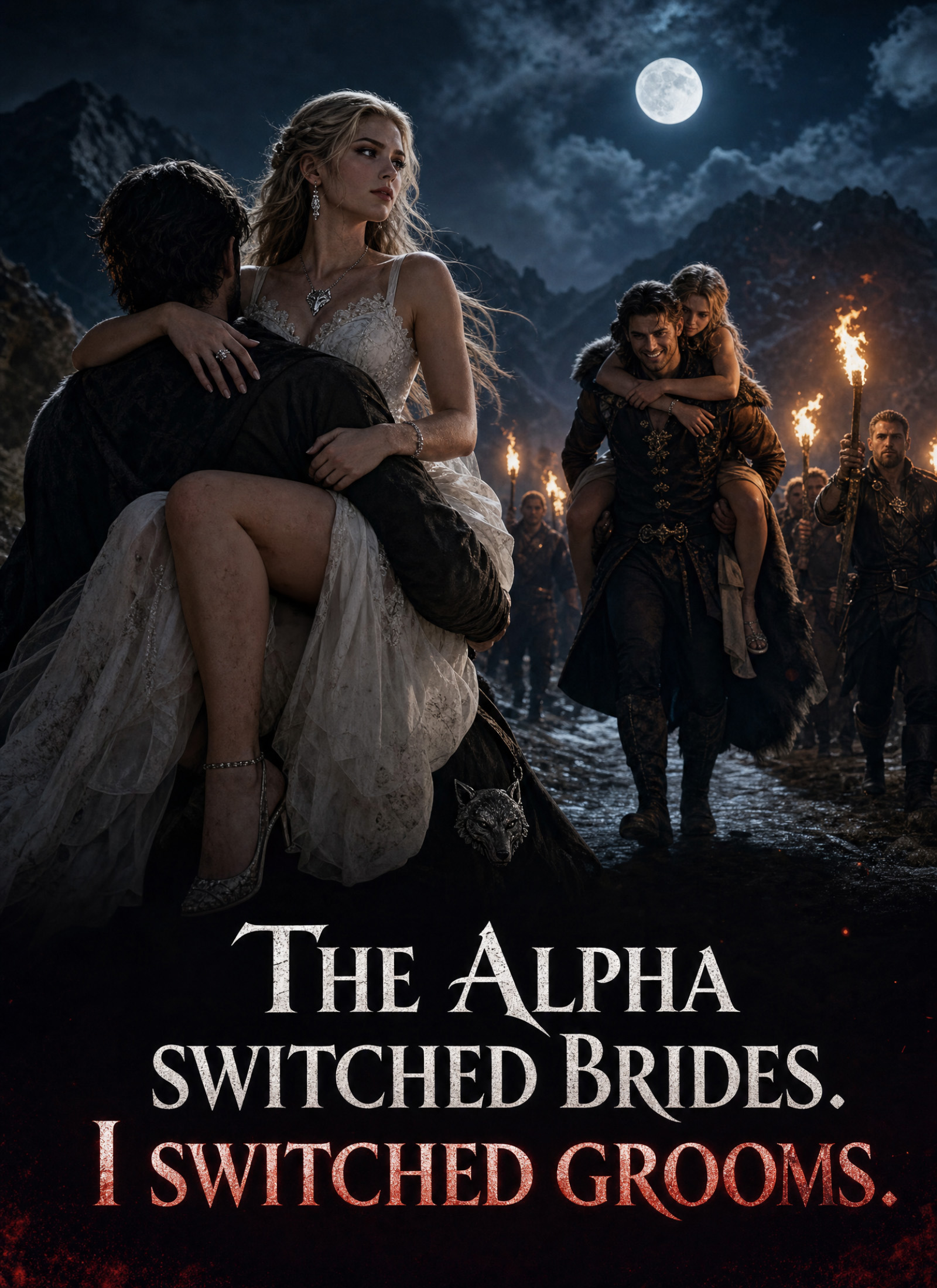 The Alpha switched brides. I switched grooms.