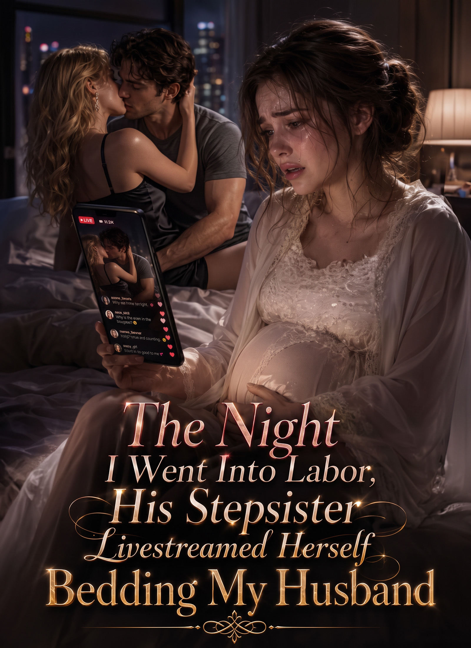 The Night I Went Into Labor, His Stepsister Livestreamed Herself Bedding My Husband