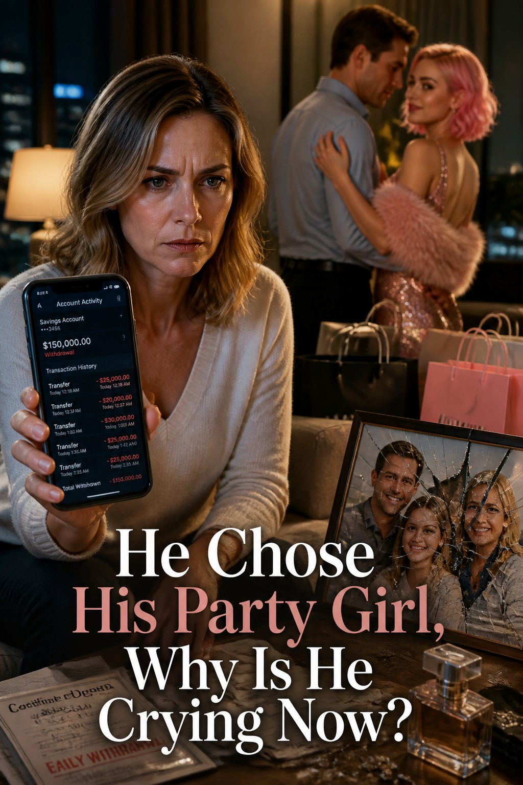 He Chose His Party Girl, Why Is He Crying Now?
