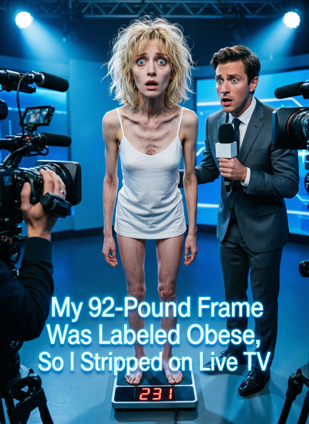 My 92-Pound Frame Was Labeled Obese, So I Stripped on Live TV