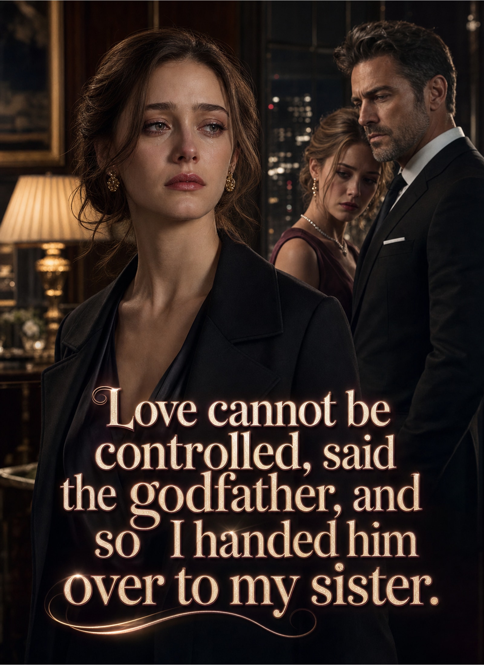 Love cannot be controlled, said the godfather, and so I handed him over to my sister.