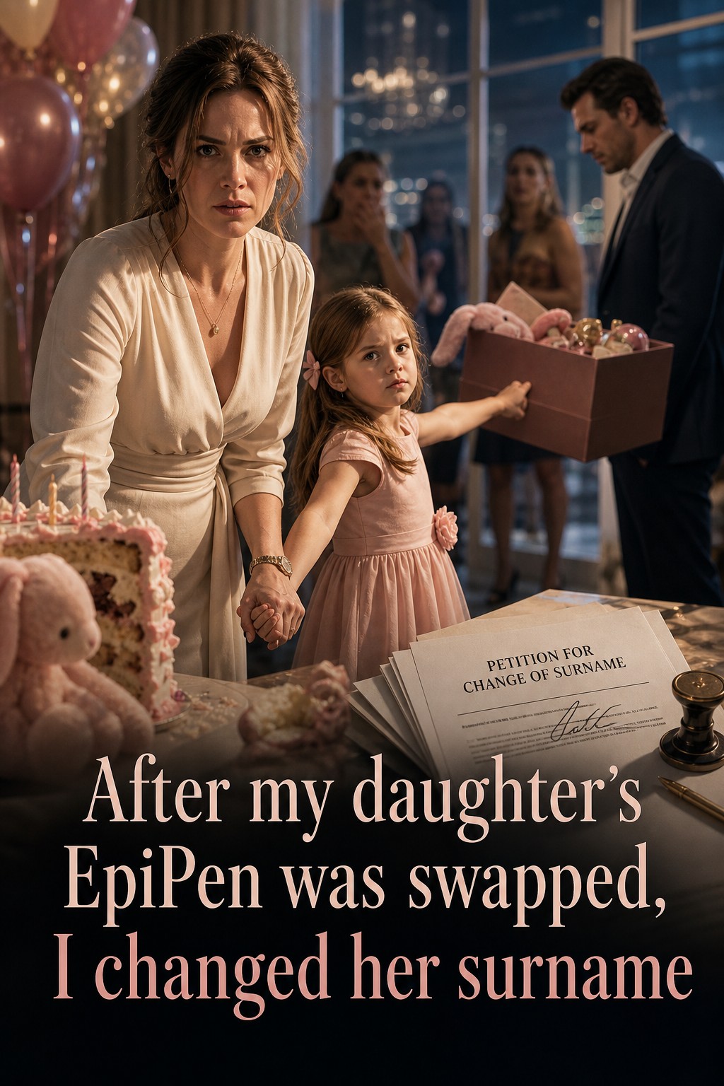 After my daughter's EpiPen was swapped, I changed her surname