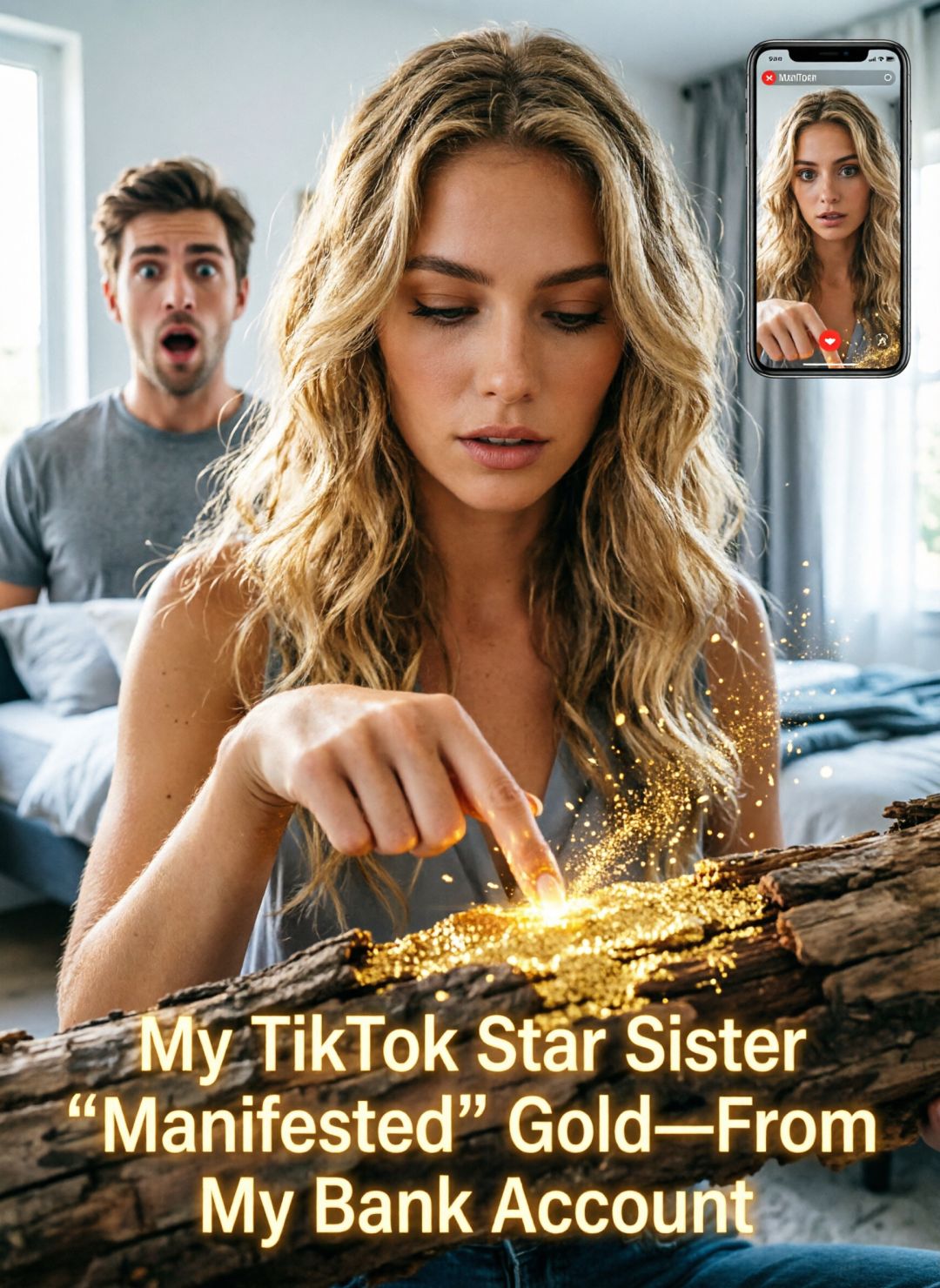 My TikTok Star Sister "Manifested" Gold—From My Bank Account