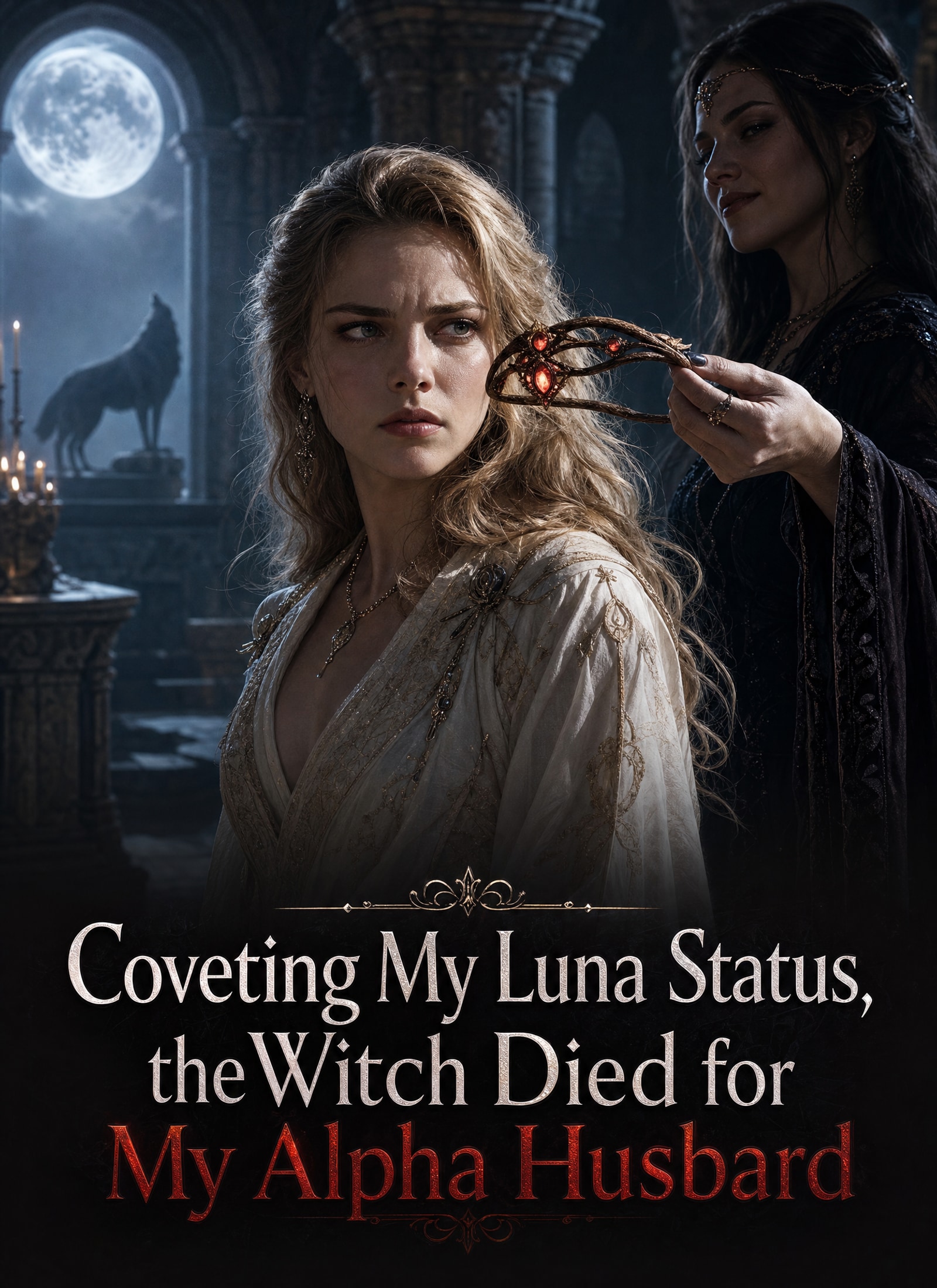 Coveting My Luna Status, the Witch Died for My Alpha Husbard
