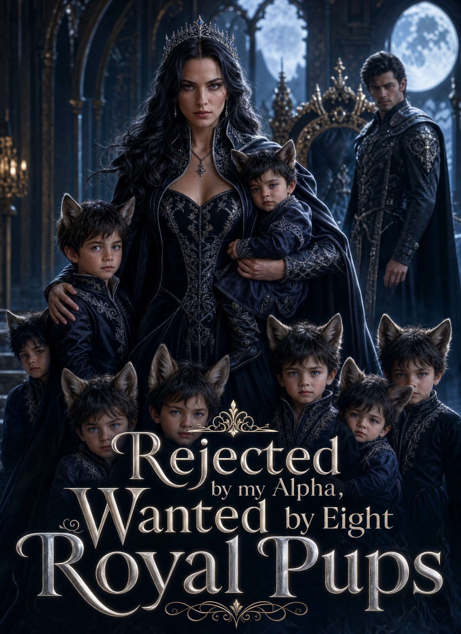 Rejected by my Alpha, Wanted by Eight Royal Pups