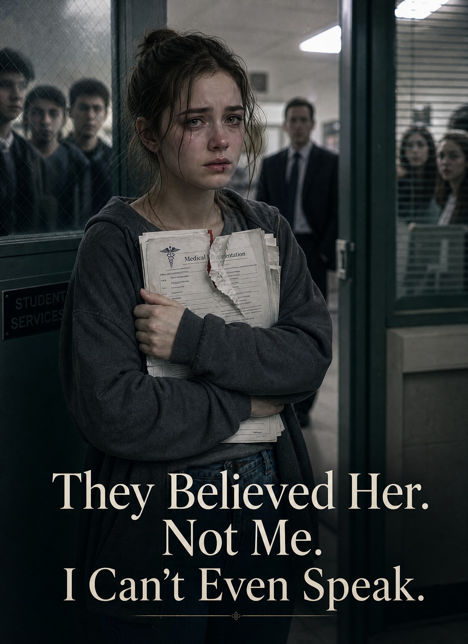 They Believed Her. Not Me. I Can't Even Speak.