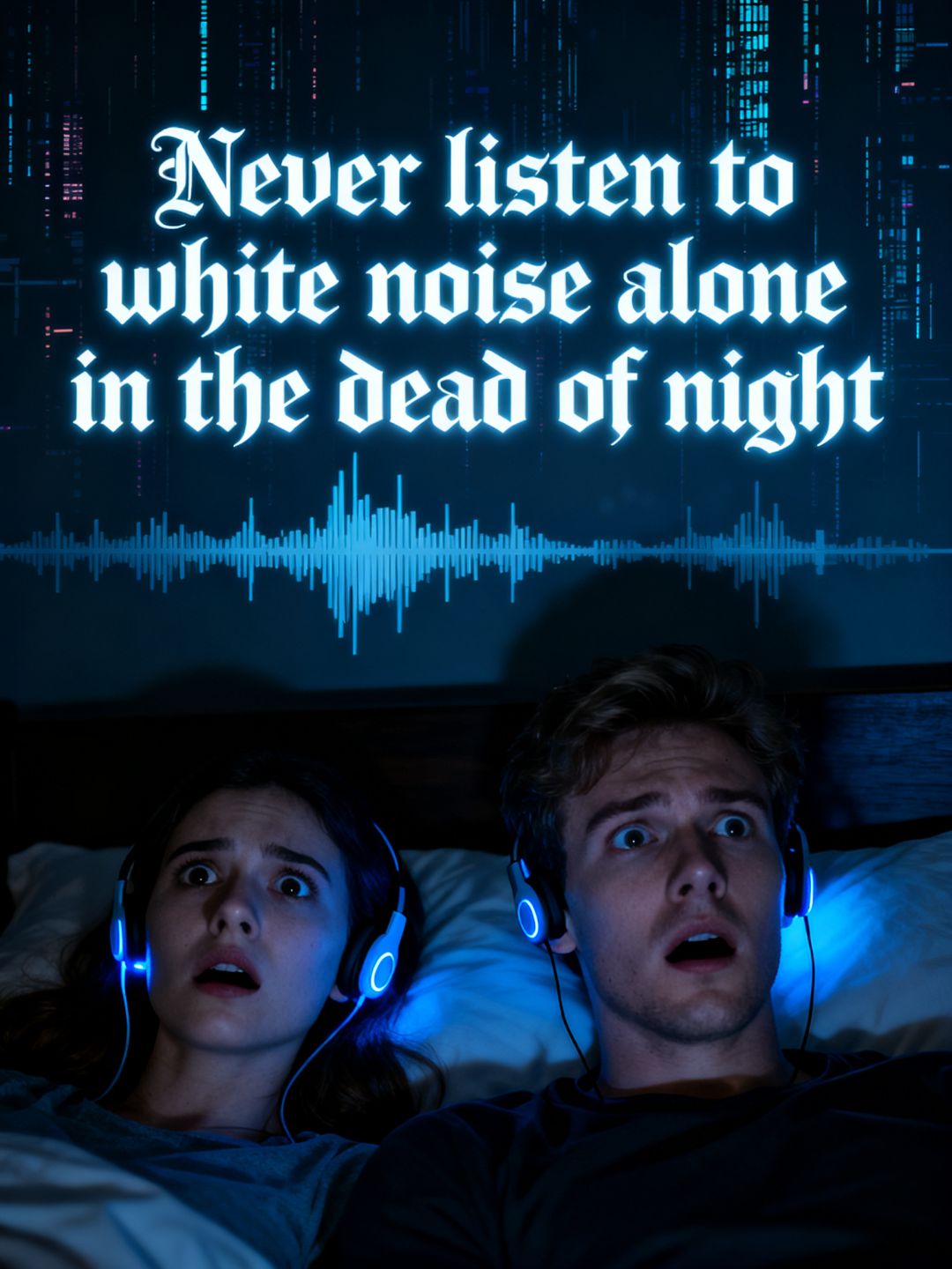 Never listen to white noise alone in the dead of night