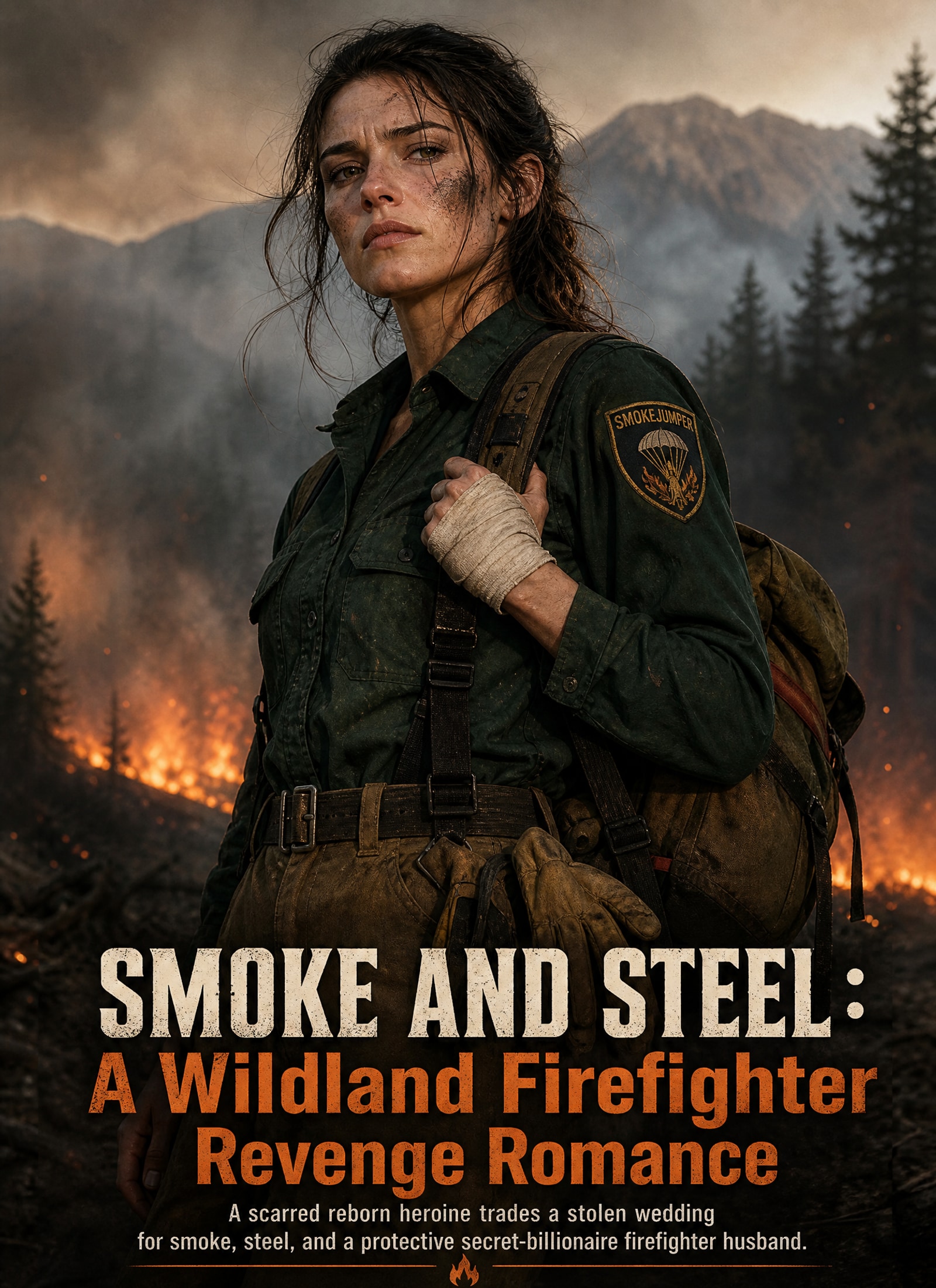 SMOKE AND STEEL:A Wildland Firefighter Revenge Romance