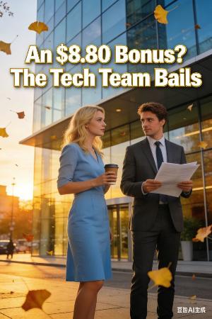 An $8.80 Bonus? The Tech Team Bails