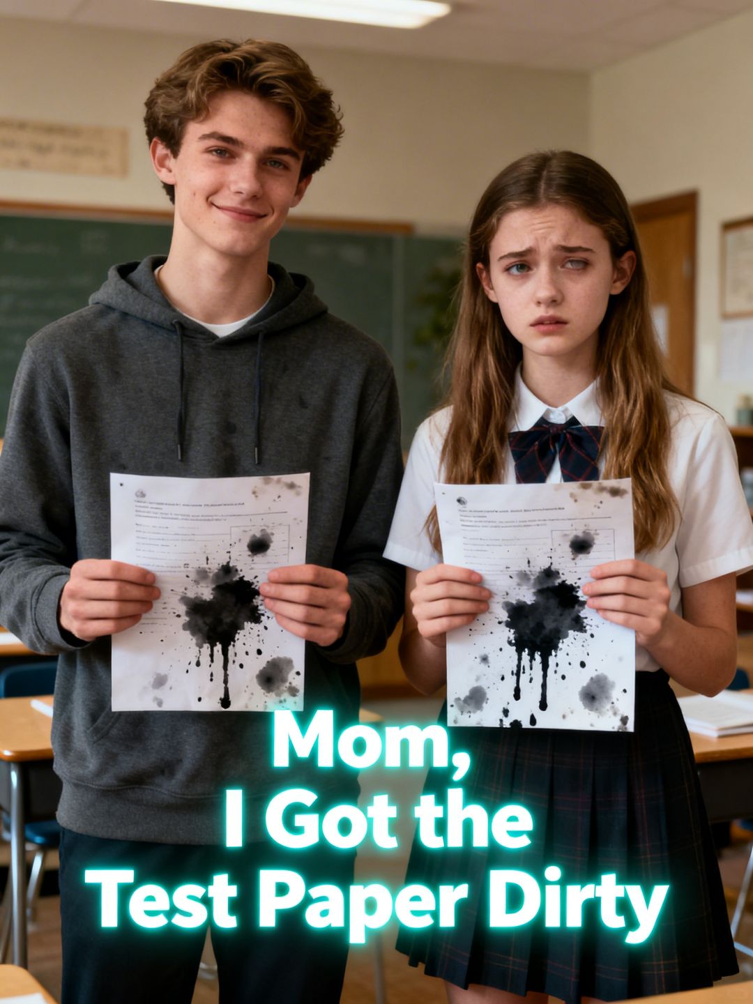 Mom, I Got the Test Paper Dirty