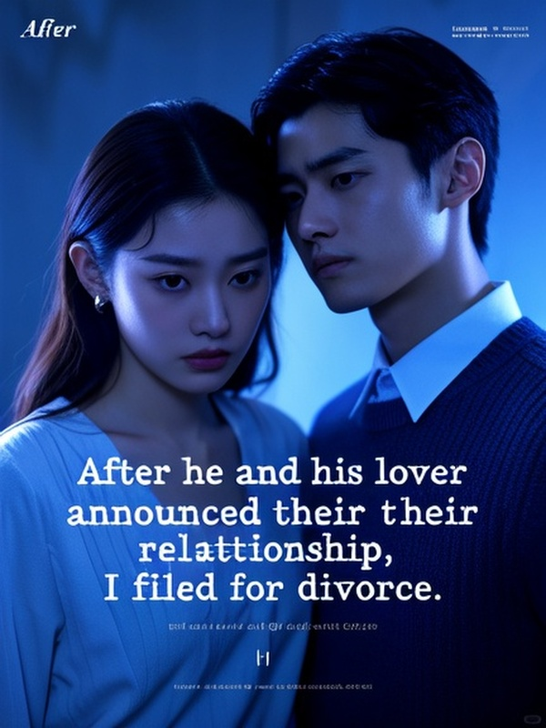 After he and his lover announced their relationship, I filed for divorce.