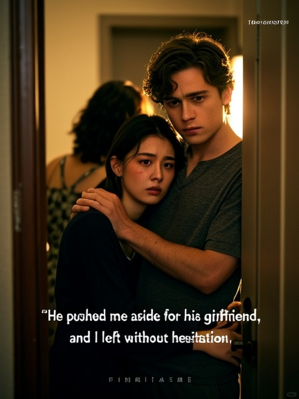 He pushed me aside for his girlfriend, and I left without hesitation.