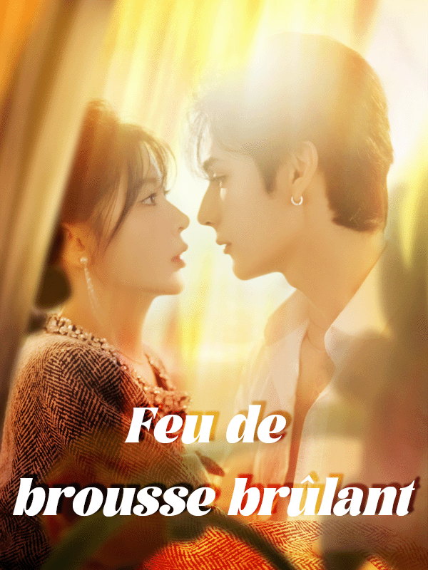 Feu de brousse brûlant