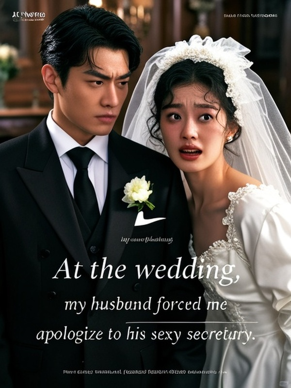 At the wedding, my husband forced me to apologize to his sexy secretary.