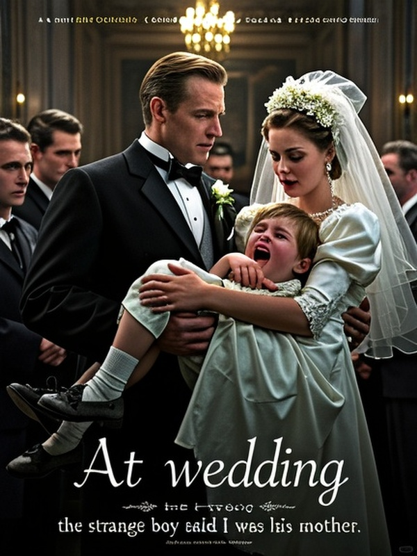 At the wedding, the strange boy said I was his mother.