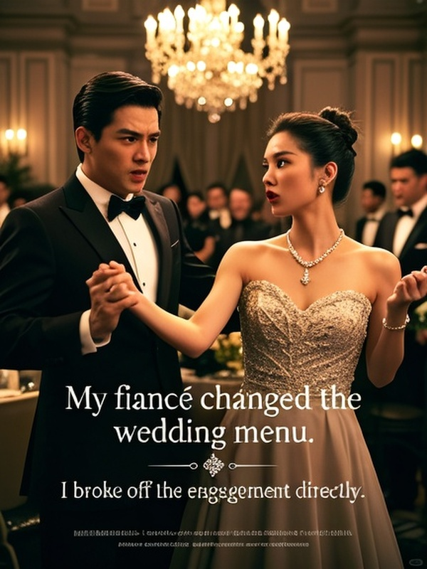 My fiancé changed the wedding menu. I broke off the engagement directly.