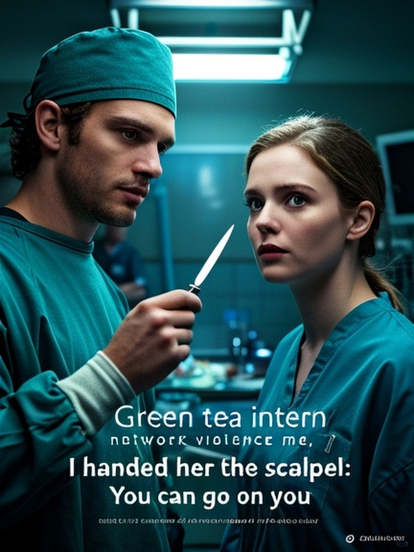 Green tea intern network violence me, I handed her the scalpel: You can go on you
